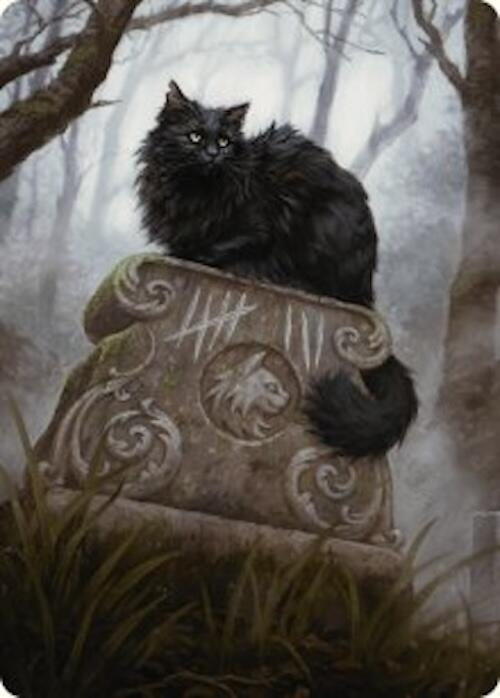 Image for Nine-Lives Familiar 2 Art Card (36/54) (Art Series: Foundations) (36) - Magic: The Gathering