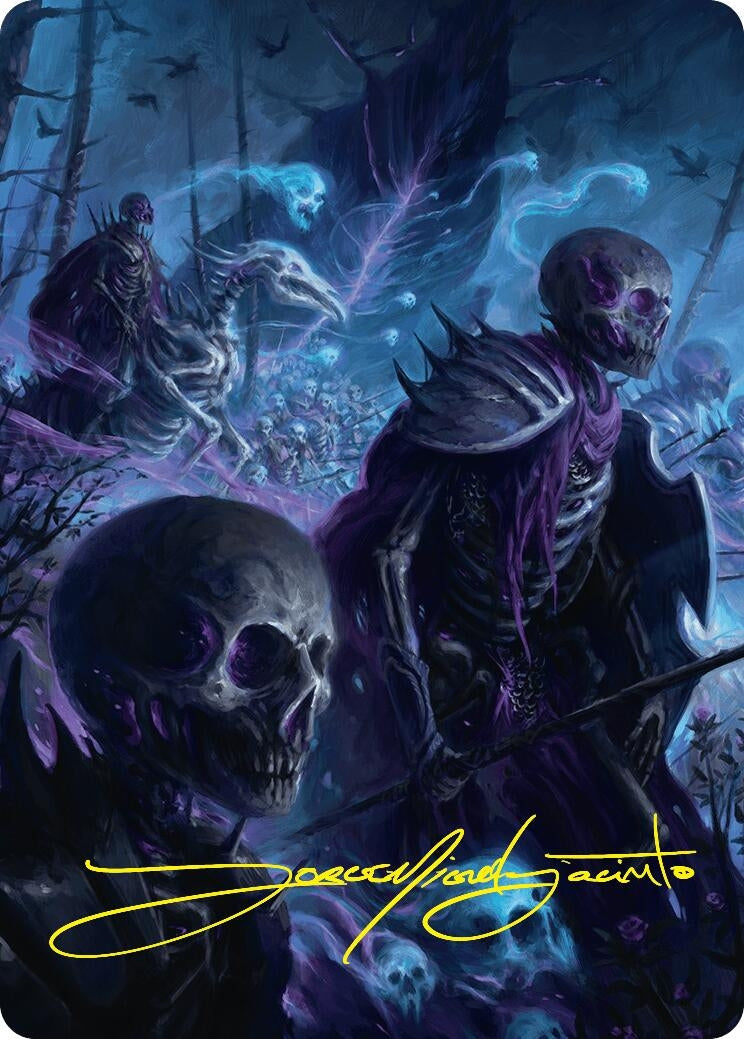 Image for Rise of the Dark Realms Art Card (37/54) (Gold-Stamped Signature) (Art Series: Foundations) (37) - Magic: The Gathering
