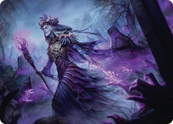 Image for Zul Ashur, Lich Lord Art Card (10/54) (Art Series: Foundations) (10) - Magic: The Gathering