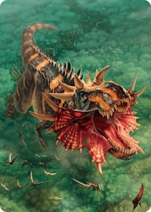 Image for Gigantosaurus Art Card (53/54) (Art Series: Foundations) (53) - Magic: The Gathering