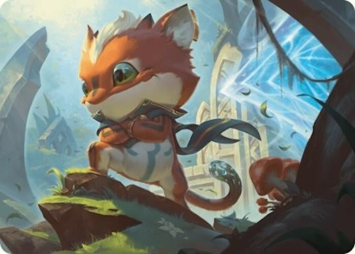 Image for Loot, Exuberant Explorer Art Card (12/54) (Art Series: Foundations) (12) - Magic: The Gathering
