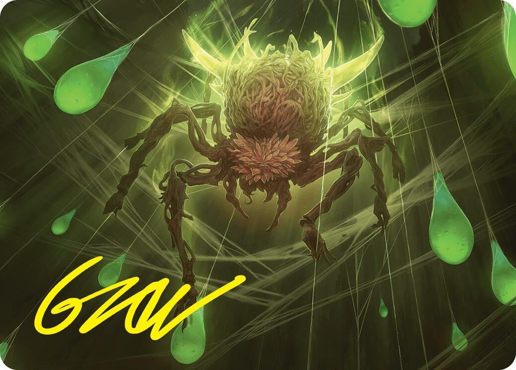 Image for Spinner of Souls Art Card (13/54) (Gold-Stamped Signature) (Art Series: Foundations) (13) - Magic: The Gathering