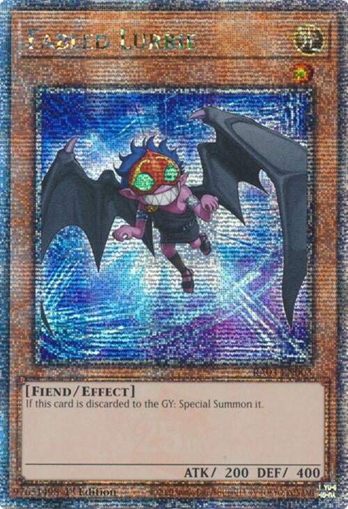 Image for Fabled Lurrie (Quarter Century Secret Rare) (Quarter Century Bonanza) (RA03-EN003) - YuGiOh