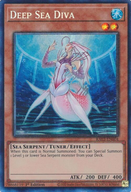 Image for Deep Sea Diva (PCR) (Quarter Century Bonanza) (RA03-EN004) - YuGiOh