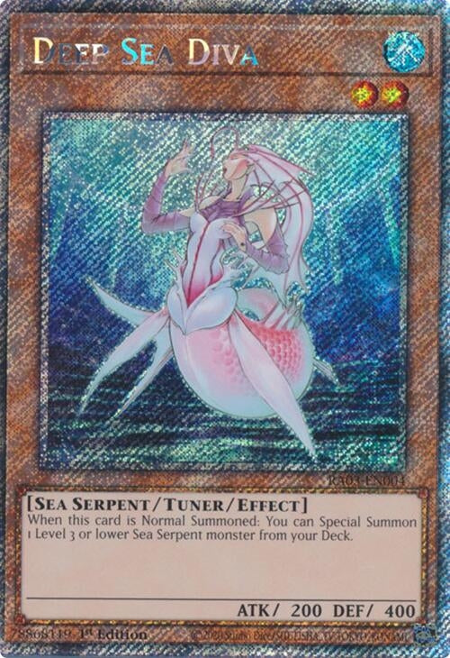 Image for Deep Sea Diva (Platinum Secret Rare) (Quarter Century Bonanza) (RA03-EN004) - YuGiOh