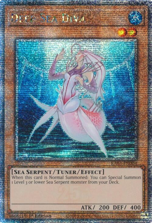 Image for Deep Sea Diva (Quarter Century Secret Rare) (Quarter Century Bonanza) (RA03-EN004) - YuGiOh