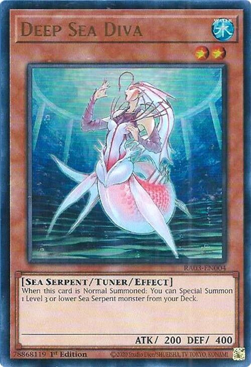 Image for Deep Sea Diva (UR) (Quarter Century Bonanza) (RA03-EN004) - YuGiOh