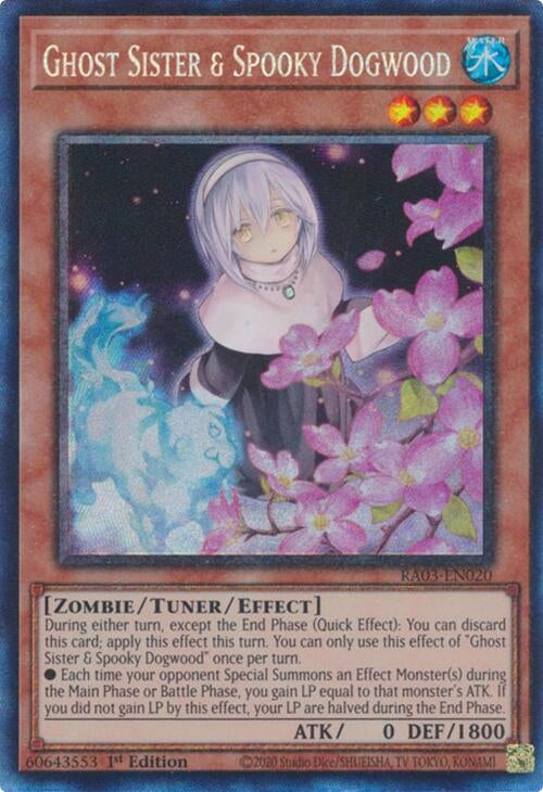 Image for Ghost Sister & Spooky Dogwood (Alternate Art) (PCR) (Quarter Century Bonanza) (RA03-EN020) - YuGiOh