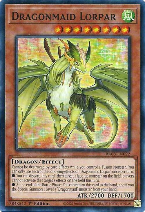 Image for Dragonmaid Lorpar (Quarter Century Bonanza) (RA03-EN022) - YuGiOh