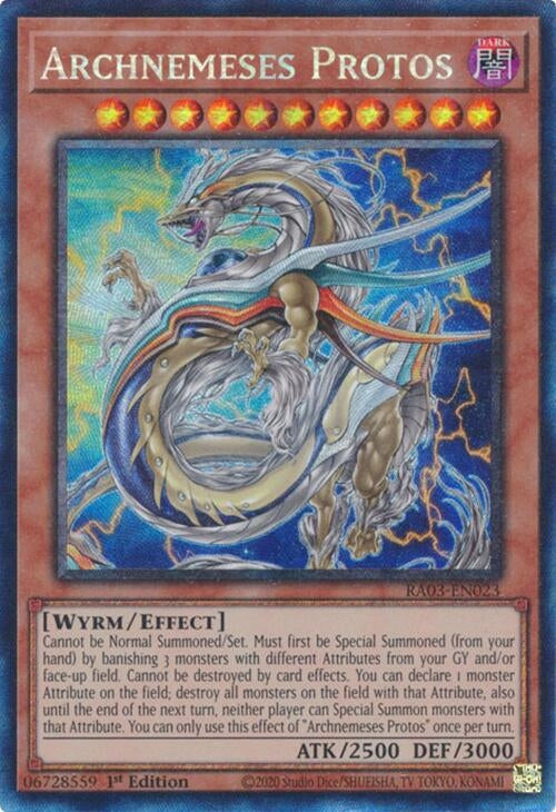 Image for Archnemeses Protos (PCR) (Quarter Century Bonanza) (RA03-EN023) - YuGiOh