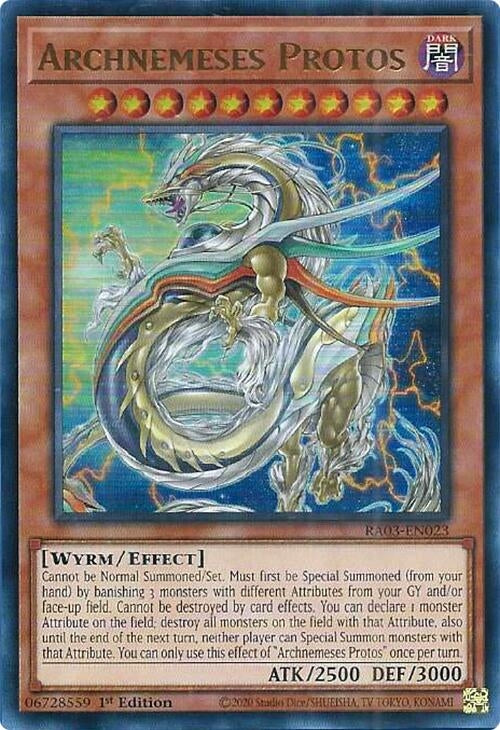 Image for Archnemeses Protos (UR) (Quarter Century Bonanza) (RA03-EN023) - YuGiOh
