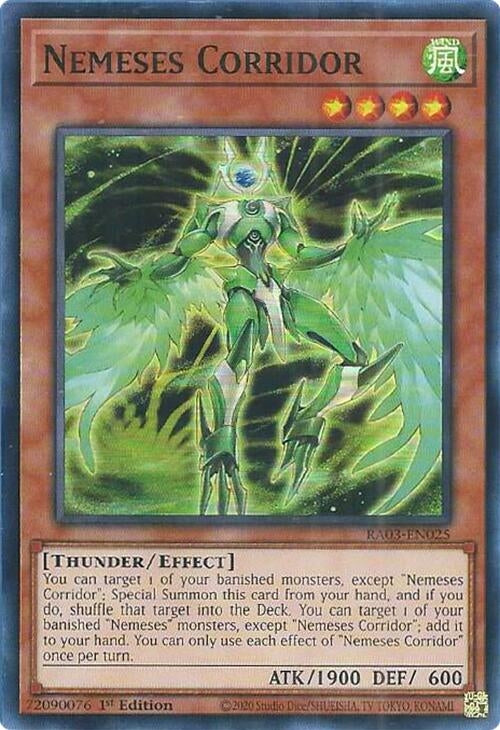 Image for Nemeses Corridor (Quarter Century Bonanza) (RA03-EN025) - YuGiOh