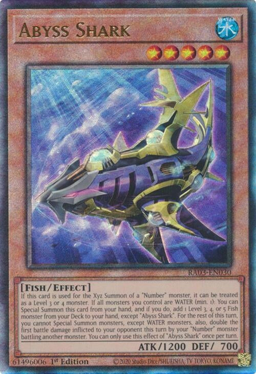 Image for Abyss Shark (PUR) (Quarter Century Bonanza) (RA03-EN030) - YuGiOh