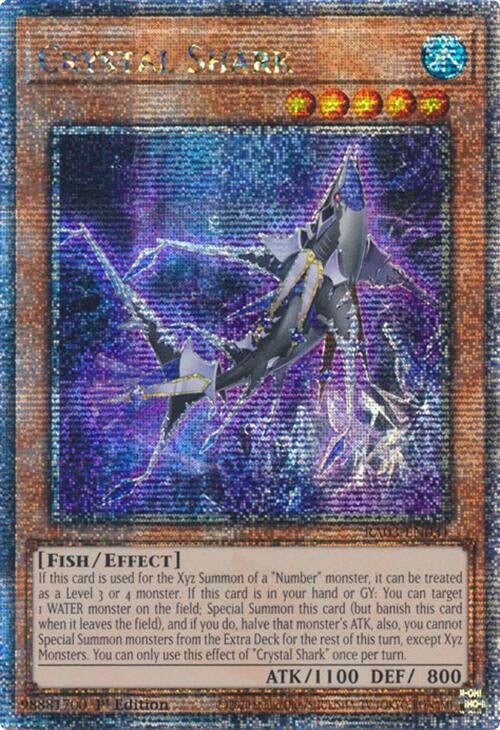 Image for Crystal Shark (Quarter Century Secret Rare) (Quarter Century Bonanza) (RA03-EN031) - YuGiOh