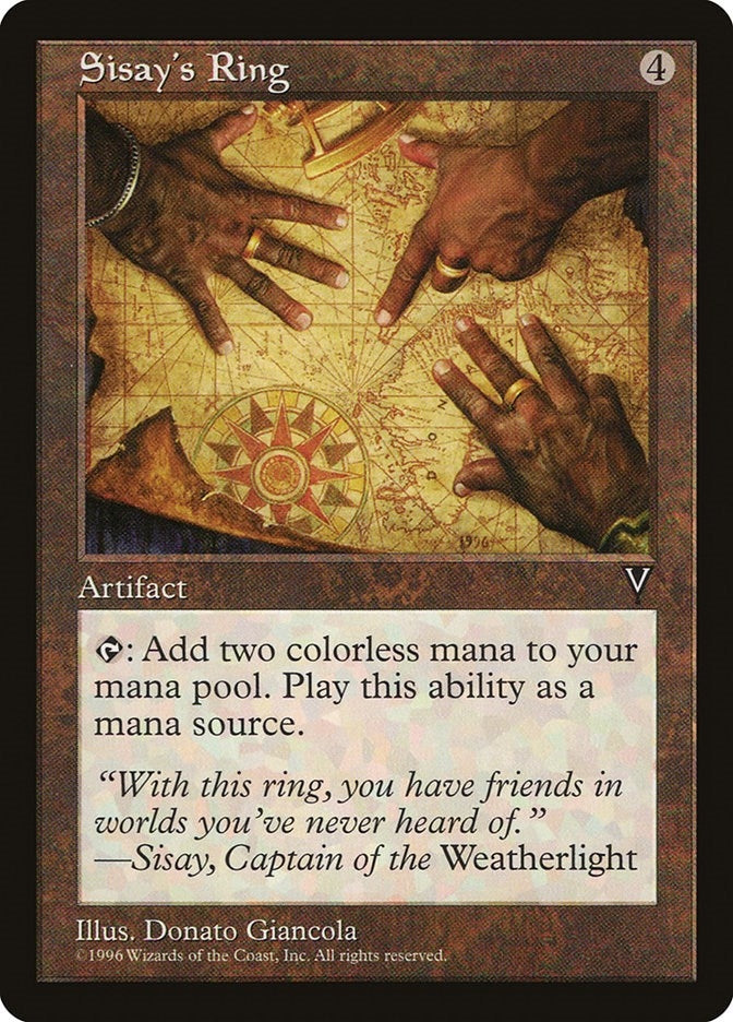 Image for Sisay's Ring (Visions) - Magic: The Gathering