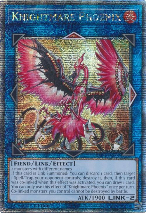 Image for Knightmare Phoenix (Quarter Century Secret Rare) (Quarter Century Bonanza) (RA03-EN042) - YuGiOh