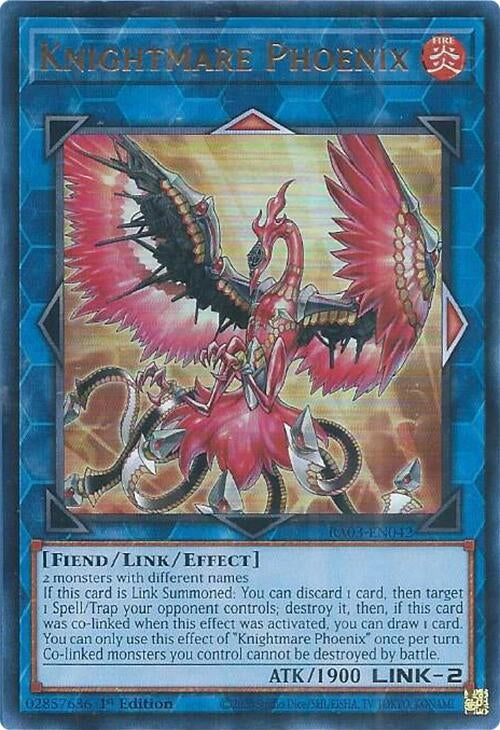 Image for Knightmare Phoenix (UR) (Quarter Century Bonanza) (RA03-EN042) - YuGiOh
