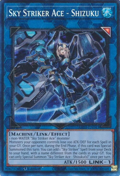 Image for Sky Striker Ace - Shizuku (PCR) (Quarter Century Bonanza) (RA03-EN043) - YuGiOh