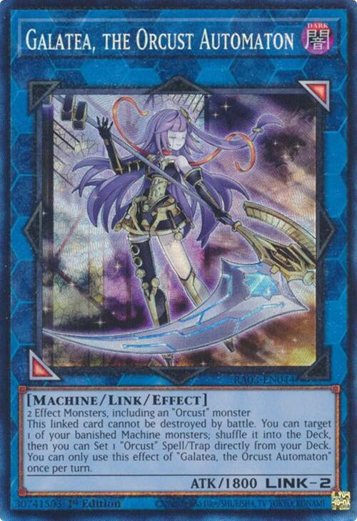 Image for Galatea, the Orcust Automaton (PCR) (Quarter Century Bonanza) (RA03-EN044) - YuGiOh