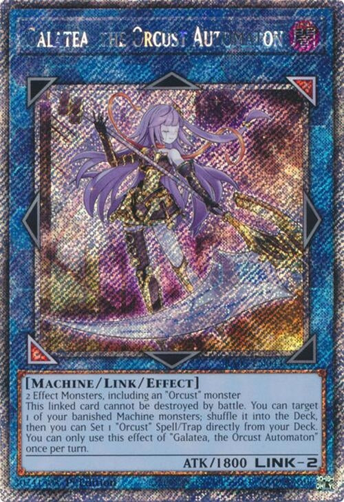 Image for Galatea, the Orcust Automaton (Platinum Secret Rare) (Quarter Century Bonanza) (RA03-EN044) - YuGiOh