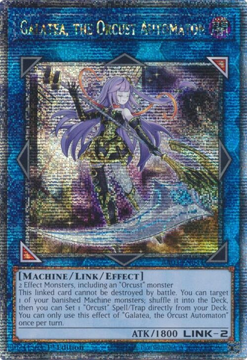 Image for Galatea, the Orcust Automaton (Quarter Century Secret Rare) (Quarter Century Bonanza) (RA03-EN044) - YuGiOh