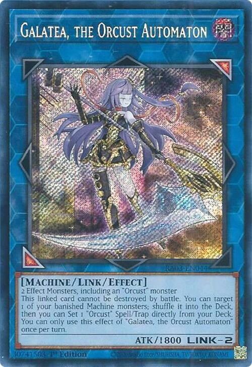 Image for Galatea, the Orcust Automaton (Secret Rare) (Quarter Century Bonanza) (RA03-EN044) - YuGiOh