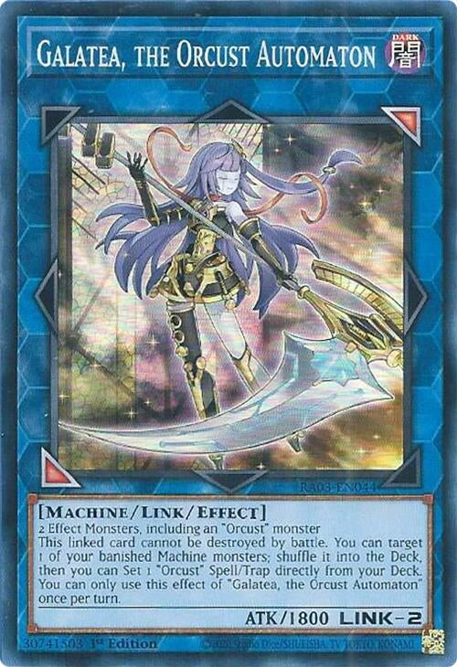 Image for Galatea, the Orcust Automaton (Quarter Century Bonanza) (RA03-EN044) - YuGiOh