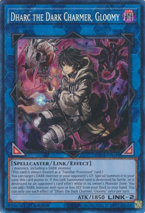 Image for Dharc the Dark Charmer, Gloomy (PCR) (Quarter Century Bonanza) (RA03-EN048) - YuGiOh