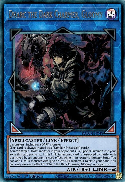 Image for Dharc the Dark Charmer, Gloomy (PUR) (Quarter Century Bonanza) (RA03-EN048) - YuGiOh