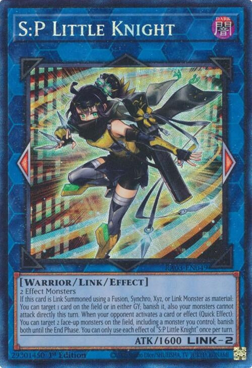 Image for S:P Little Knight (PCR) (Quarter Century Bonanza) (RA03-EN049) - YuGiOh