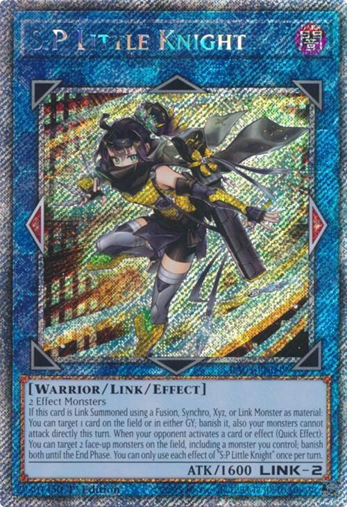 Image for S:P Little Knight (Platinum Secret Rare) (Quarter Century Bonanza) (RA03-EN049) - YuGiOh
