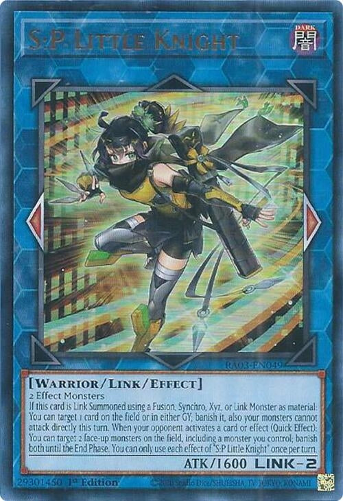 Image for S:P Little Knight (UR) (Quarter Century Bonanza) (RA03-EN049) - YuGiOh