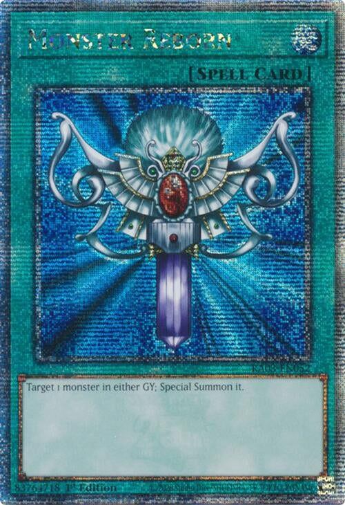 Image for Monster Reborn (Quarter Century Secret Rare) (Quarter Century Bonanza) (RA03-EN052) - YuGiOh