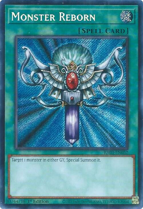 Image for Monster Reborn (Secret Rare) (Quarter Century Bonanza) (RA03-EN052) - YuGiOh