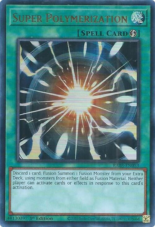 Image for Super Polymerization (UR) (Quarter Century Bonanza) (RA03-EN053) - YuGiOh