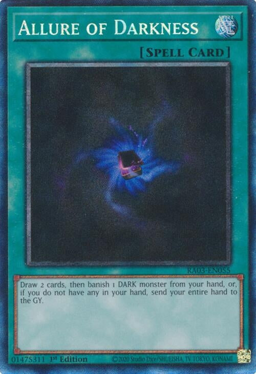 Image for Allure of Darkness (PCR) (Quarter Century Bonanza) (RA03-EN055) - YuGiOh