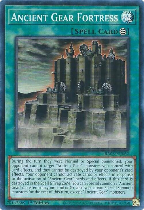 Image for Ancient Gear Fortress (Quarter Century Bonanza) (RA03-EN062) - YuGiOh