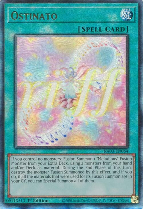 Image for Ostinato (PUR) (Quarter Century Bonanza) (RA03-EN064) - YuGiOh