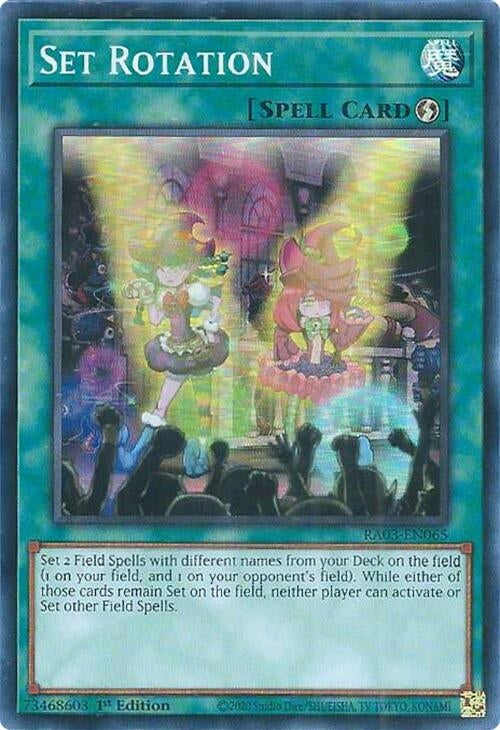 Image for Set Rotation (Quarter Century Bonanza) (RA03-EN065) - YuGiOh