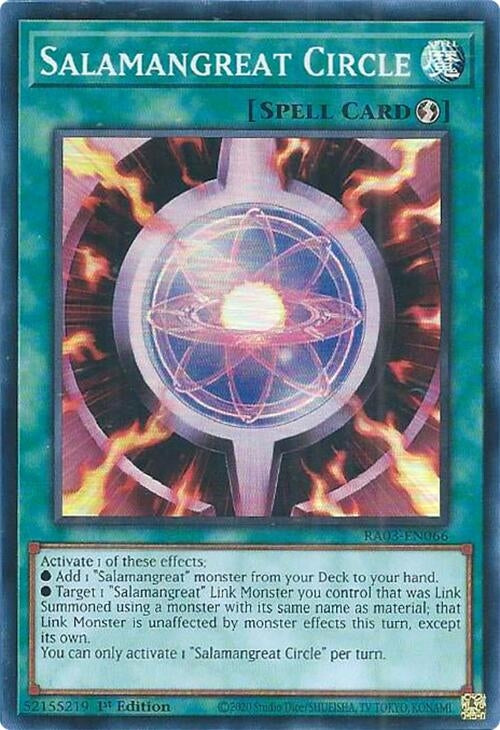 Image for Salamangreat Circle (Quarter Century Bonanza) (RA03-EN066) - YuGiOh