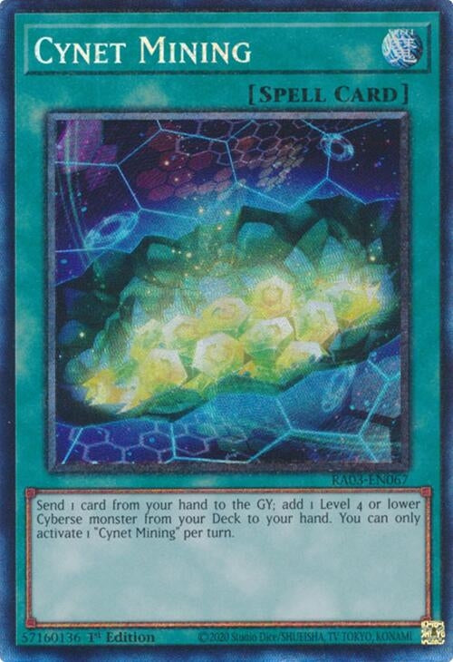 Image for Cynet Mining (PCR) (Quarter Century Bonanza) (RA03-EN067) - YuGiOh