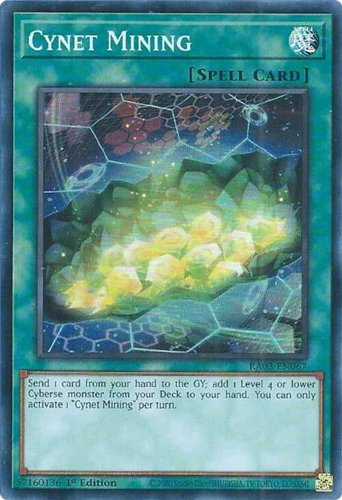 Image for Cynet Mining (Quarter Century Bonanza) (RA03-EN067) - YuGiOh