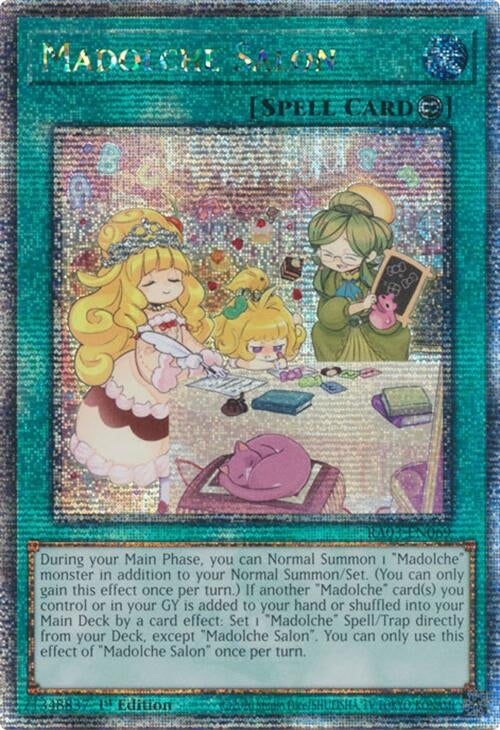 Image for Madolche Salon (Quarter Century Secret Rare) (Quarter Century Bonanza) (RA03-EN069) - YuGiOh