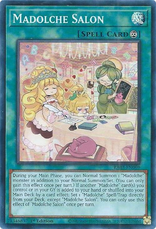 Image for Madolche Salon (Quarter Century Bonanza) (RA03-EN069) - YuGiOh