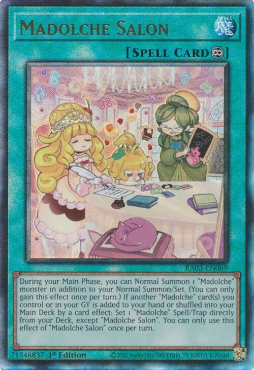 Image for Madolche Salon (PUR) (Quarter Century Bonanza) (RA03-EN069) - YuGiOh