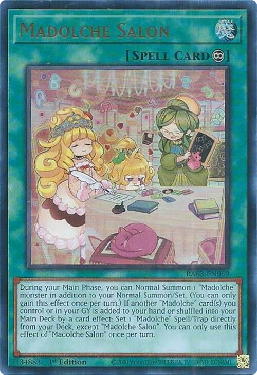 Image for Madolche Salon (UR) (Quarter Century Bonanza) (RA03-EN069) - YuGiOh