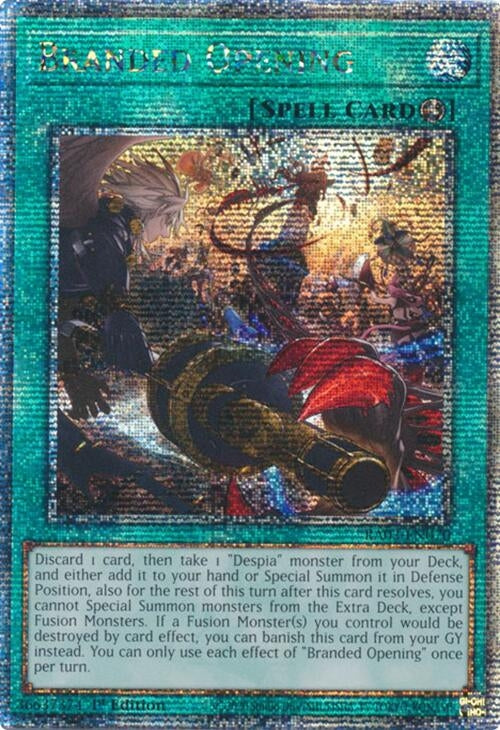 Image for Branded Opening (Quarter Century Secret Rare) (Quarter Century Bonanza) (RA03-EN070) - YuGiOh