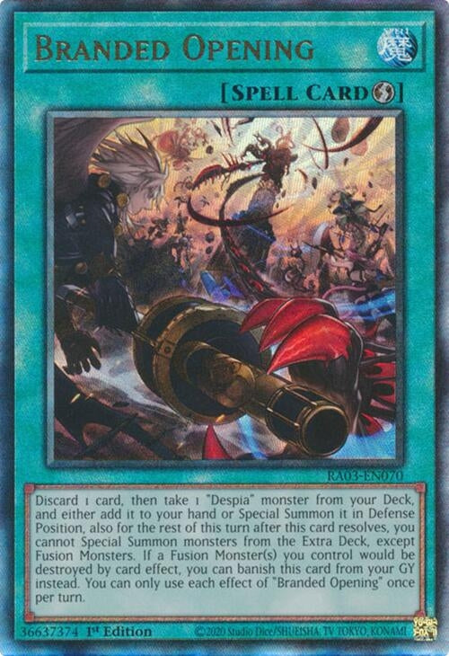 Image for Branded Opening (PUR) (Quarter Century Bonanza) (RA03-EN070) - YuGiOh