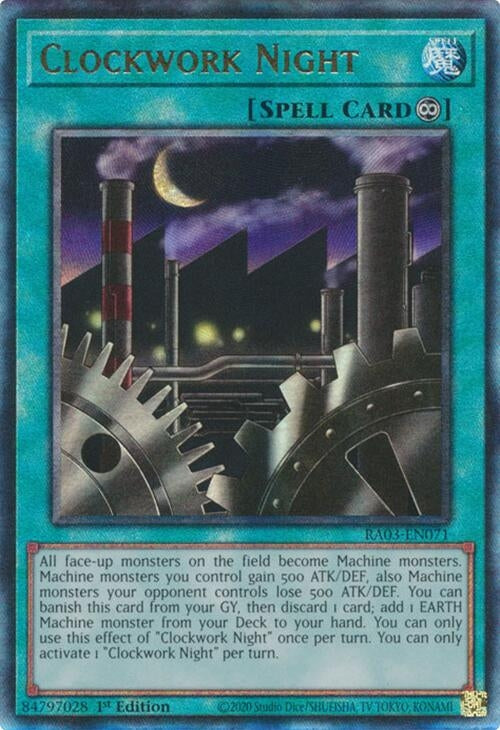 Image for Clockwork Night (PUR) (Quarter Century Bonanza) (RA03-EN071) - YuGiOh
