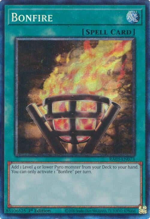 Image for Bonfire (PCR) (Quarter Century Bonanza) (RA03-EN073) - YuGiOh